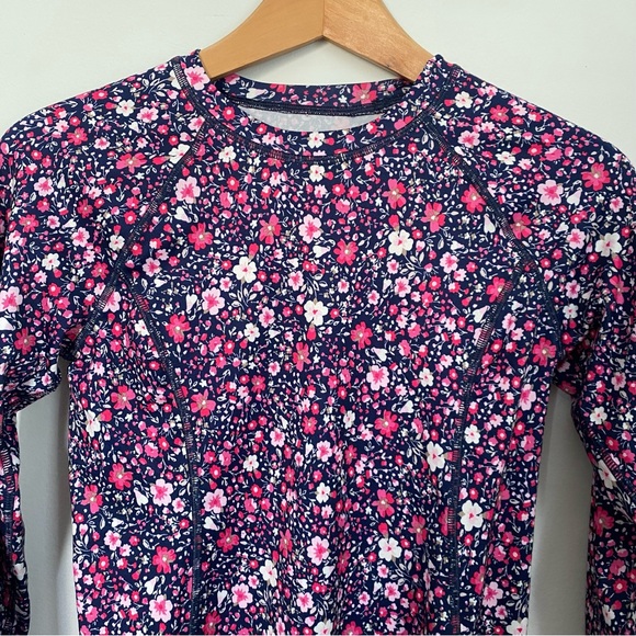 Lands End Kids Floral Two Piece Set - Picture 2 of 8